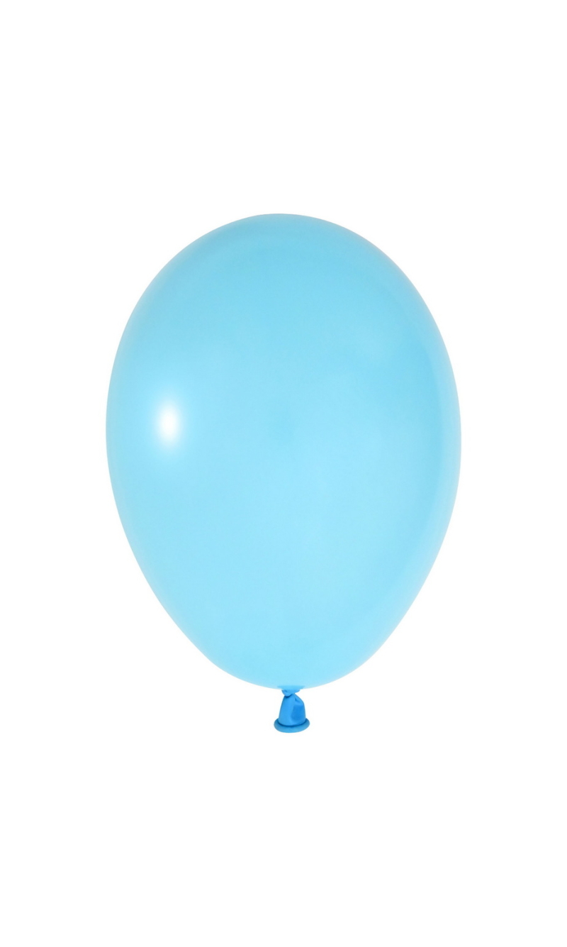 Balonevi Pastel Light Blue Latex Balloon 5 Inch