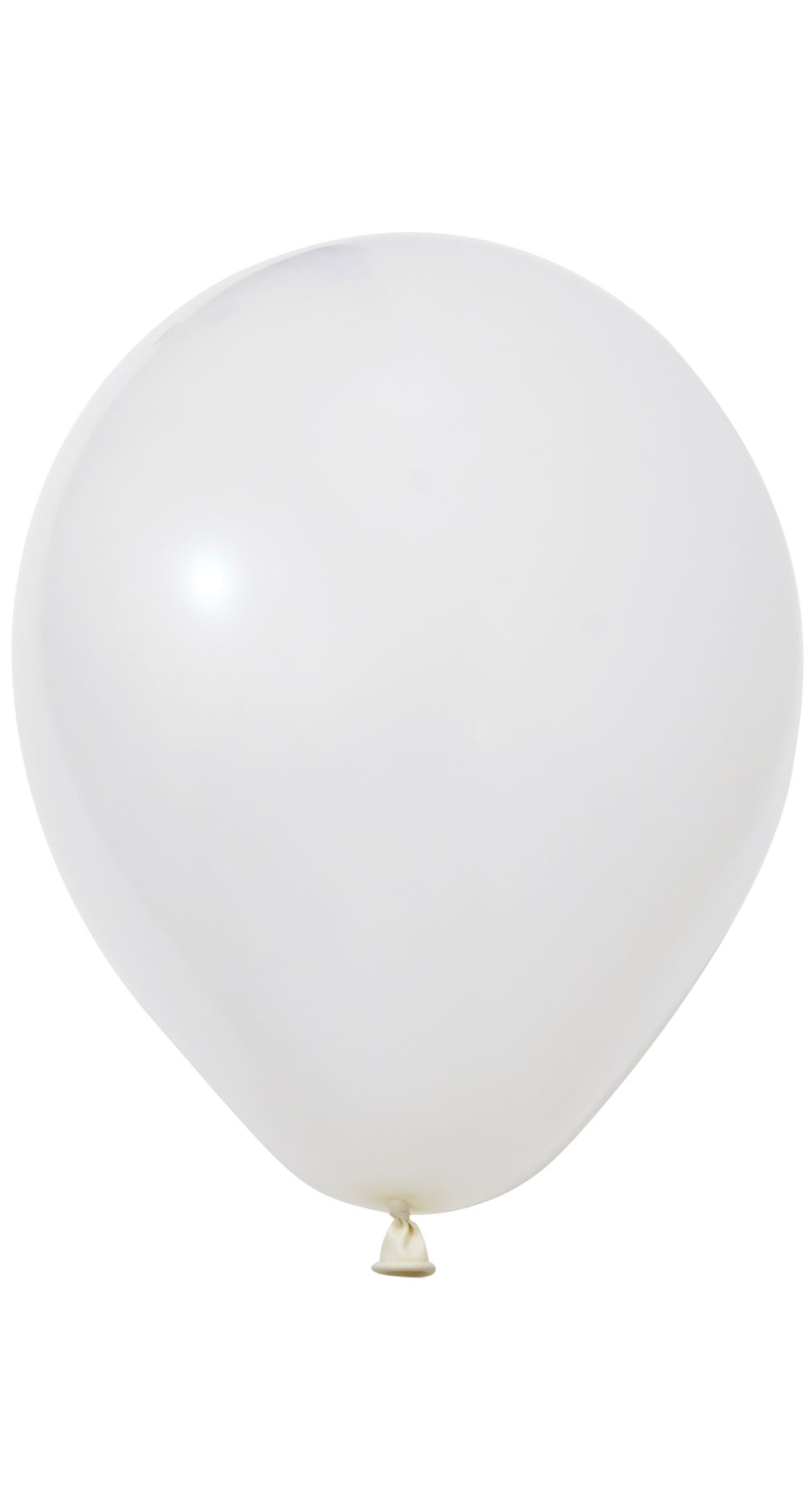 Balonevi Pastel White Latex Balloon 12 Inch - 1pc