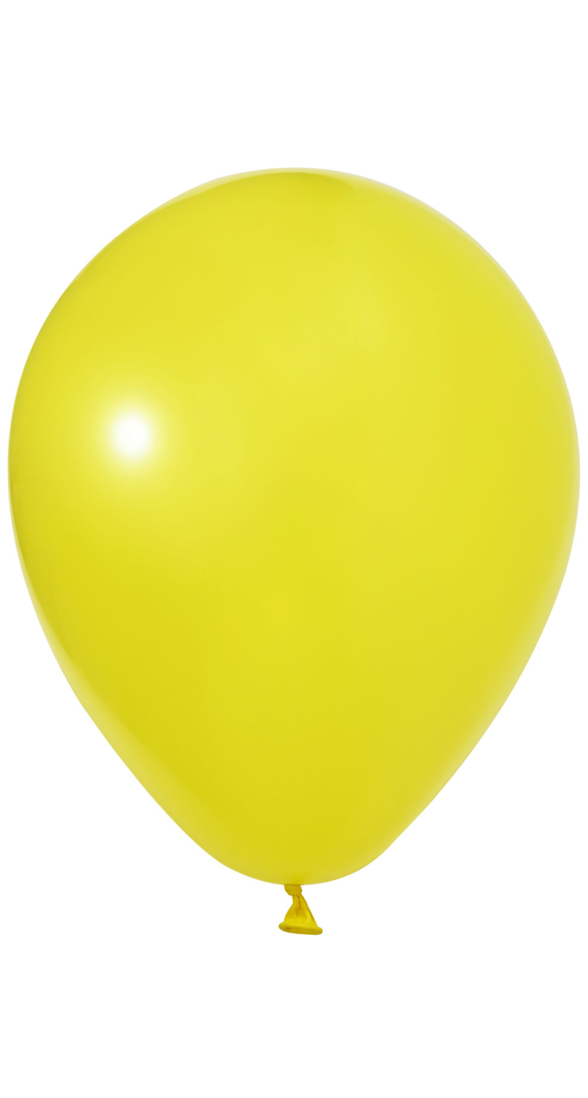 Balonevi Pastel Yellow Latex Balloon 12 Inch - 100pcs