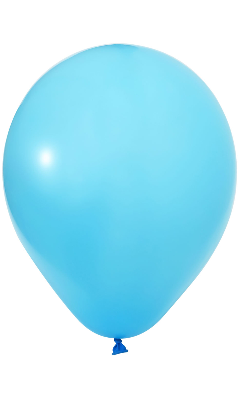 Balonevi Pastel Light Blue Latex Balloon 12 Inch - 100pcs