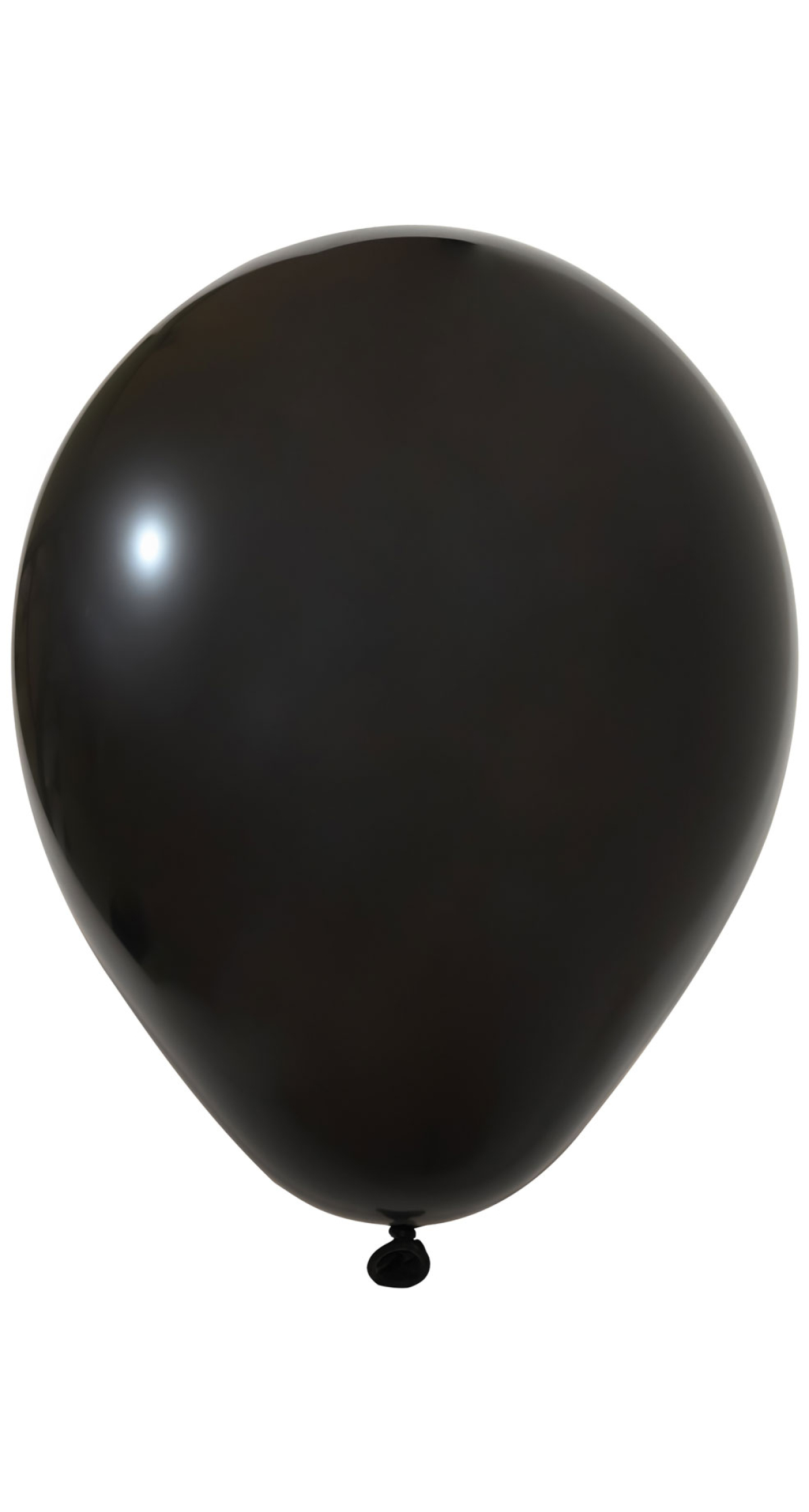 Balonevi Pastel Black Latex Balloon 12 Inch - 1pc