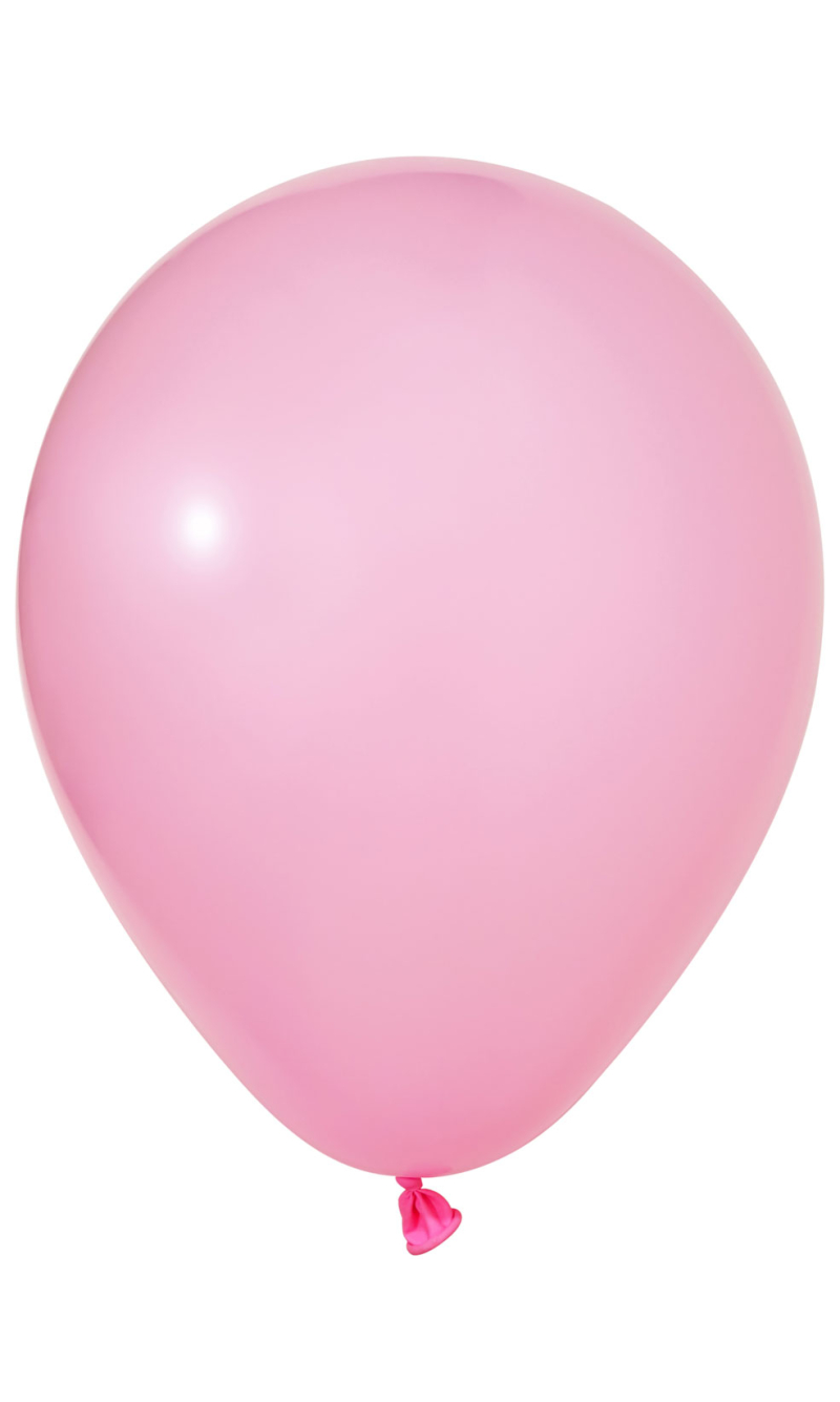 Balonevi Pastel Pink Latex Balloon 12 Inch - 100pcs