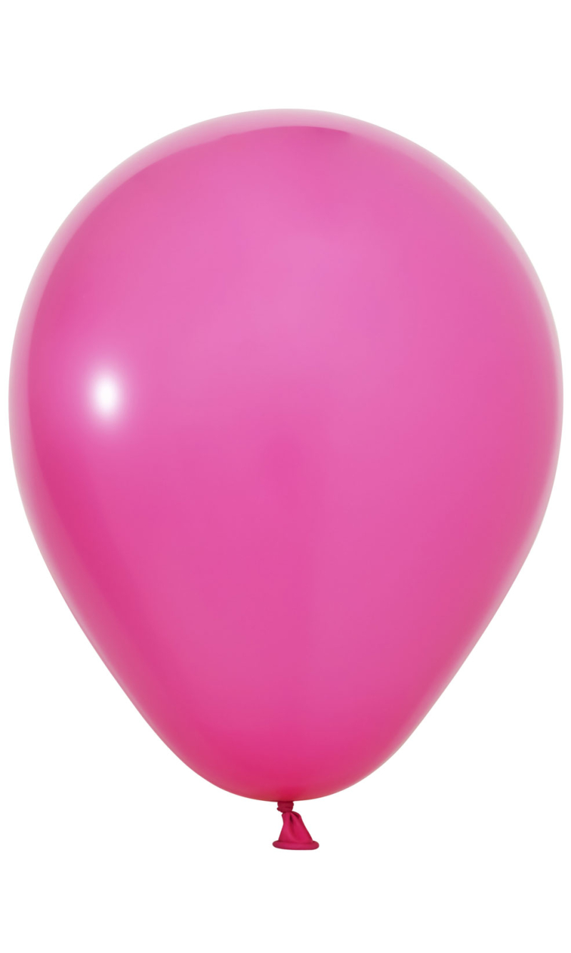 Balonevi Pastel Fuchsia Latex Balloon 12 Inch - 100pcs