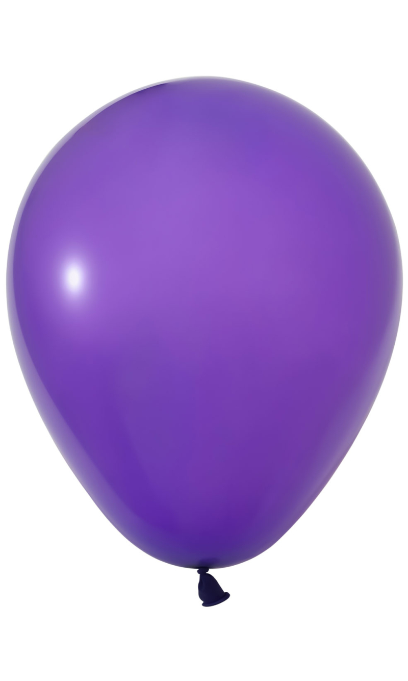 Balonevi Pastel Violet Latex Balloon 12 Inch - 100pcs