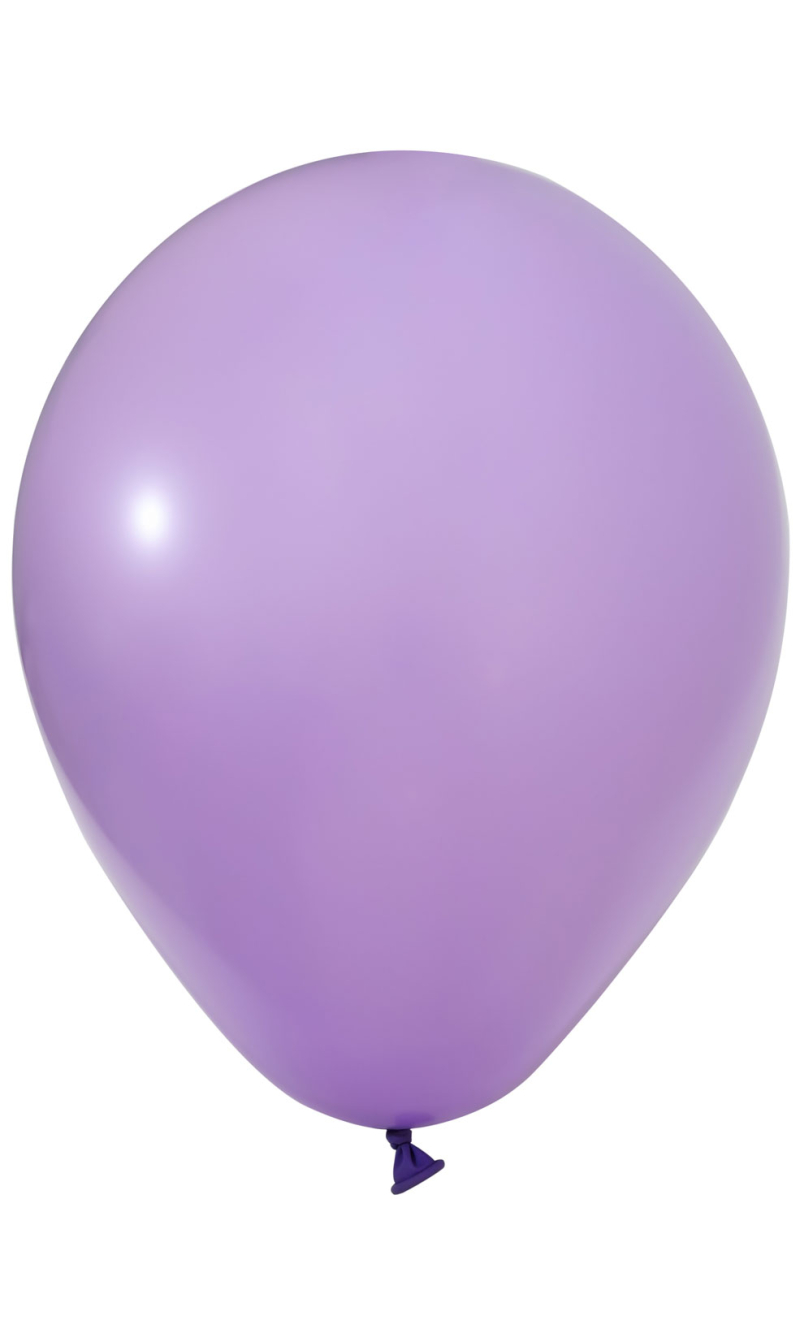 Balonevi Pastel Light Violet Latex Balloon 12 Inch - 100pcs