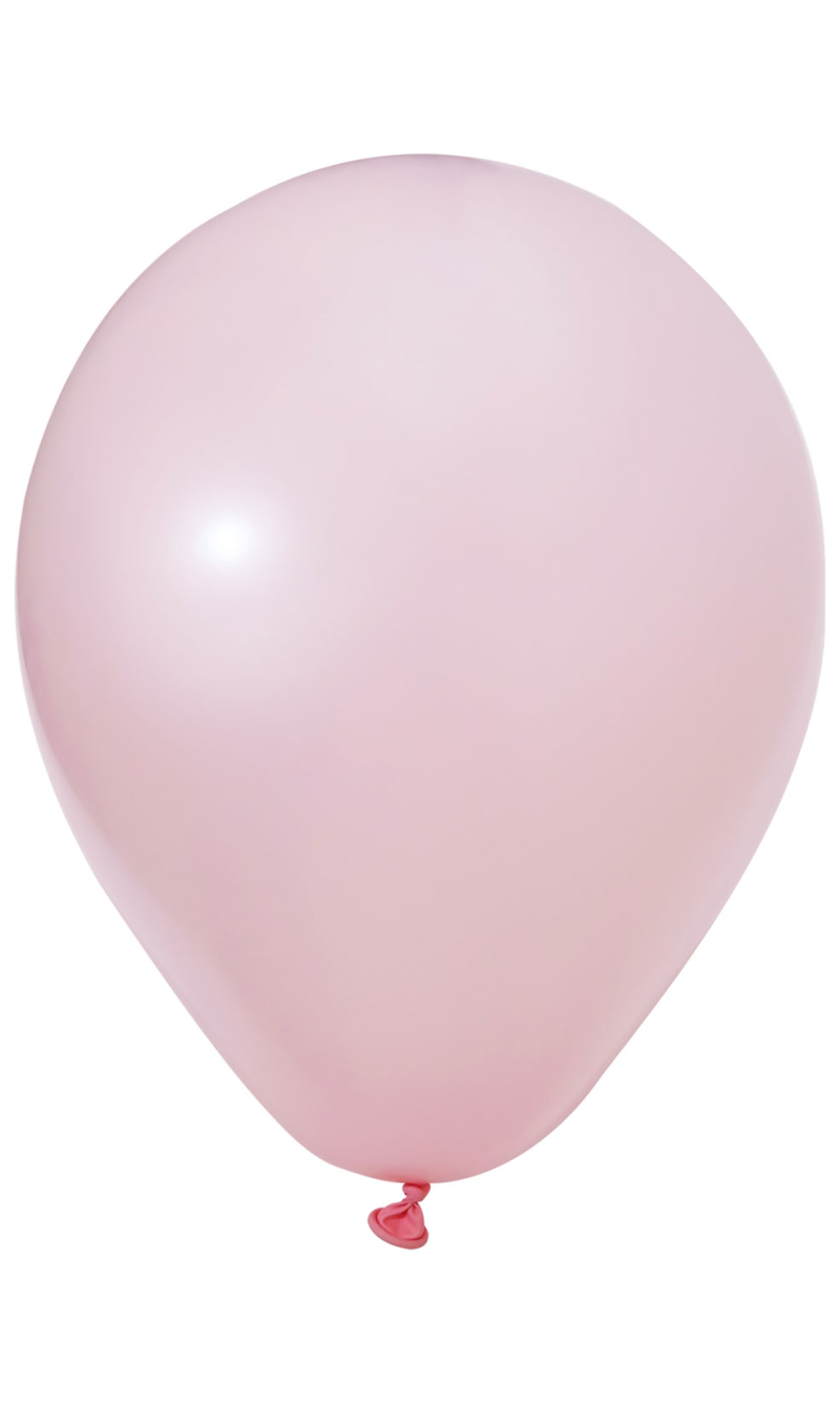 Balonevi Pastel Macaron Pink Latex Balloon 12 Inch - 100pcs