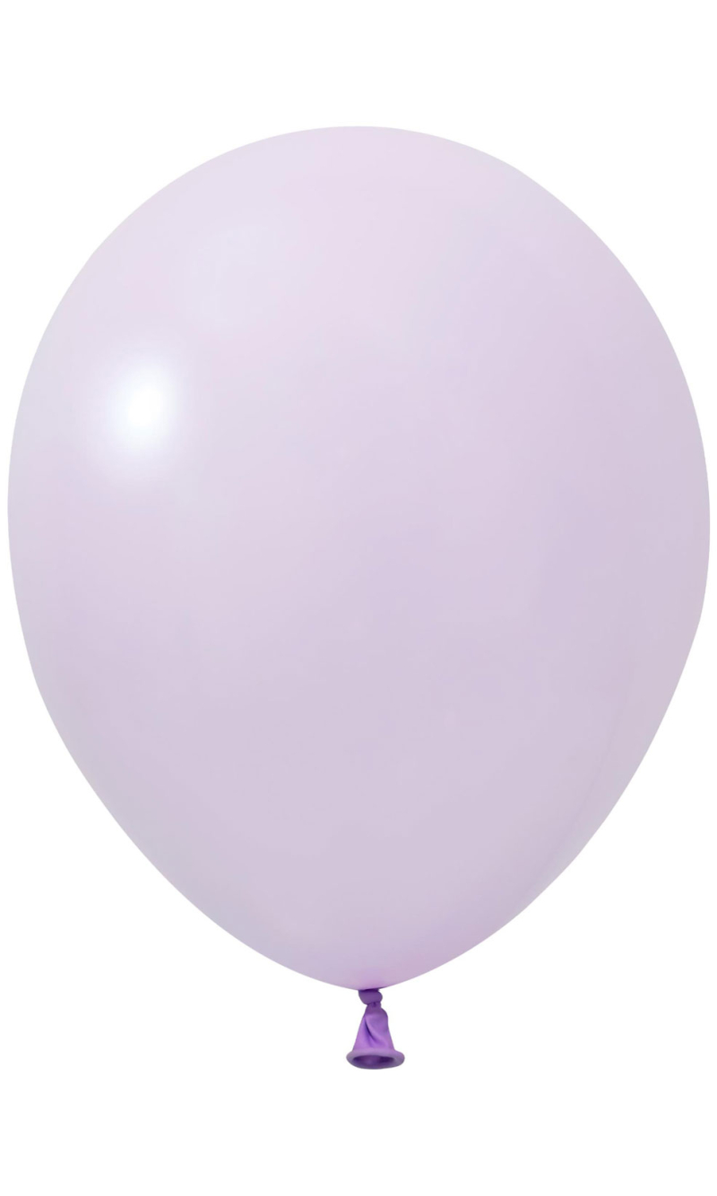 Balonevi Pastel Macaron Lilac Latex Balloon 12 Inch - 100pcs