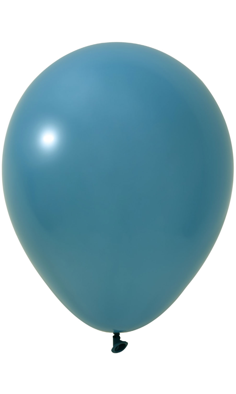 Balonevi Pastel Ocean Blue Latex Balloon 12 Inch - 100pcs
