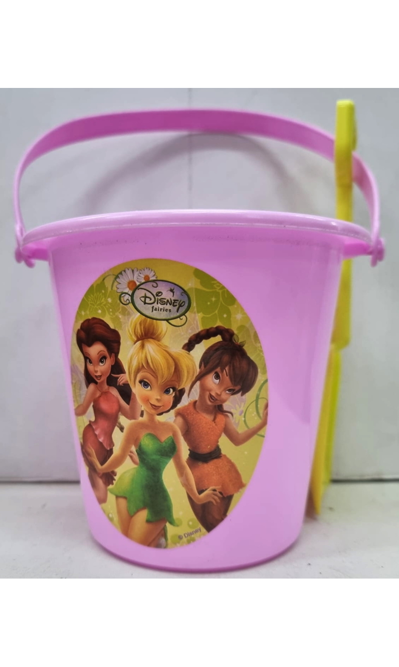Disney Tinker Bell Sand Bucket & Shovel Set - 13cm x 14.5cm