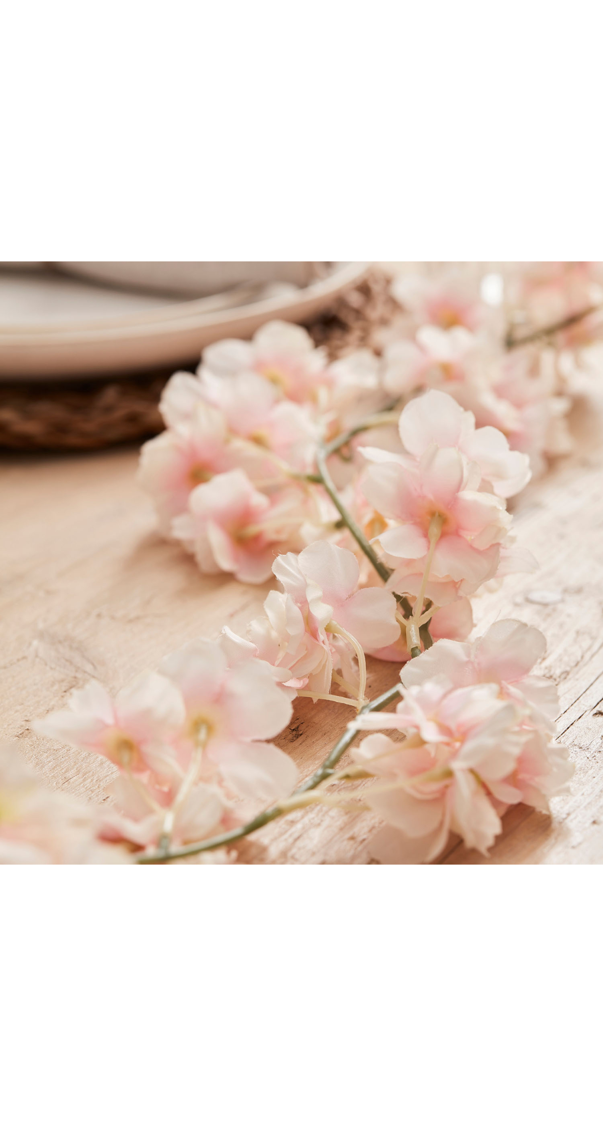 Artificial Cherry Blossom Garland - 1.8mt - Image 2