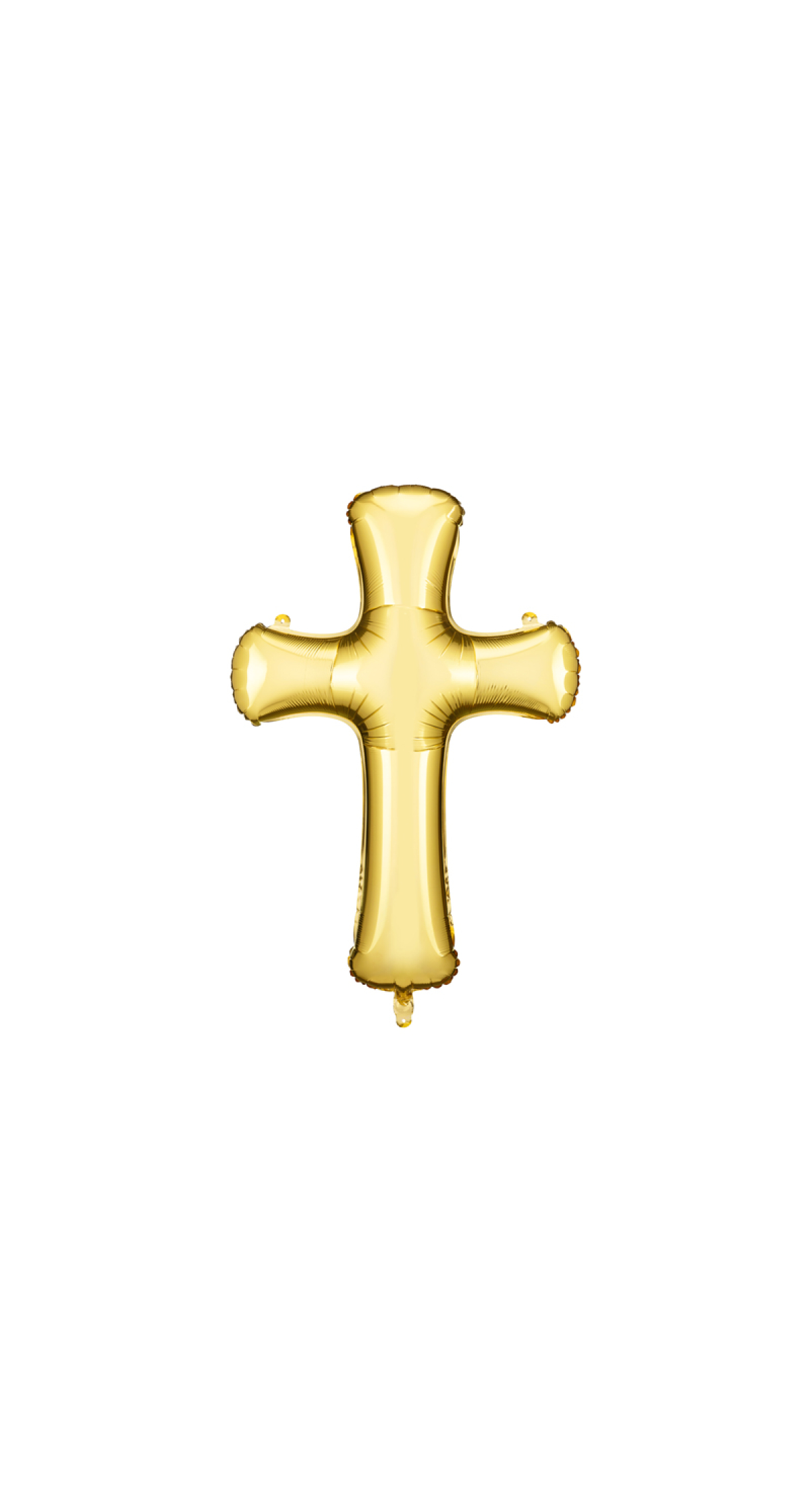 Cross Gold Foil Balloon - 103.5 x 74.5cm