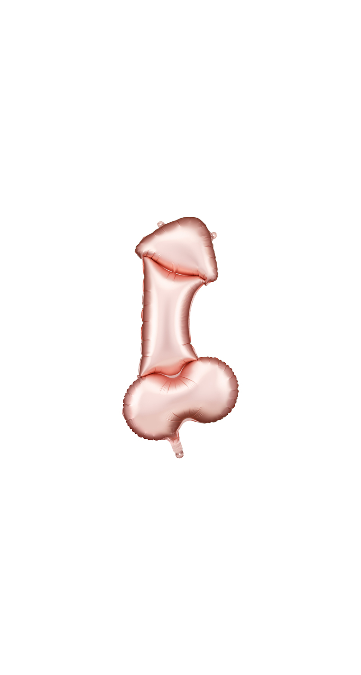 Hens Rose Gold Penis Foil Balloon 55.5x112cm