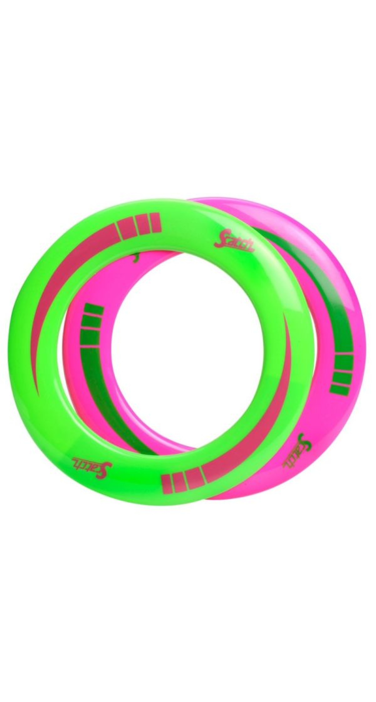 Fly 'N Ring 25cm (Assorted Colors Fuchsia / Green) - 1pc