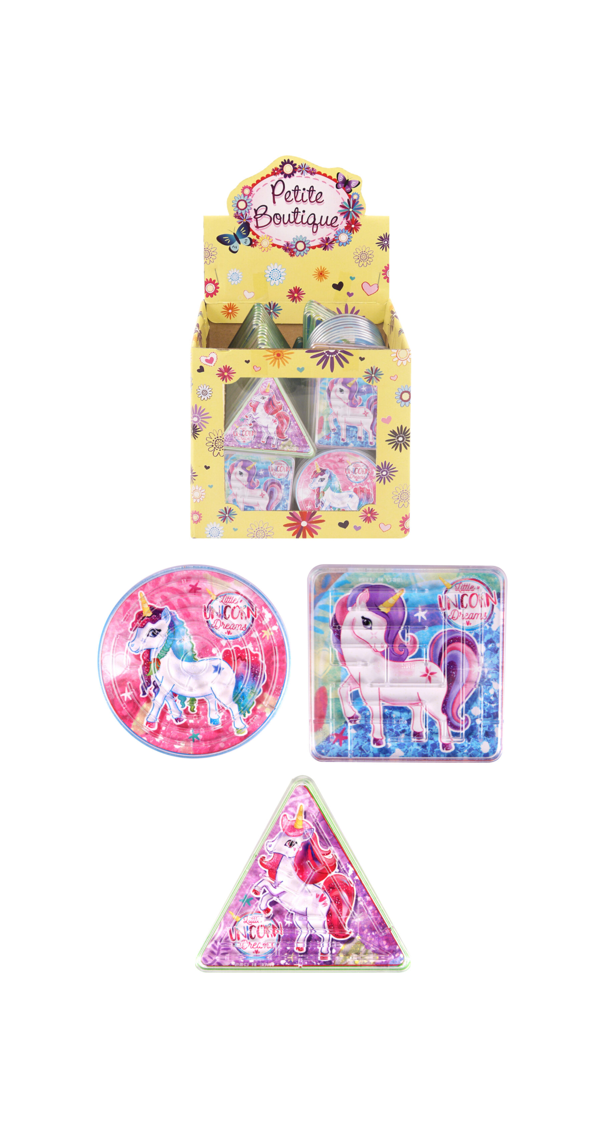 Unicorn Puzzle Maze (Assorted Shapes & Designs) -  1pc