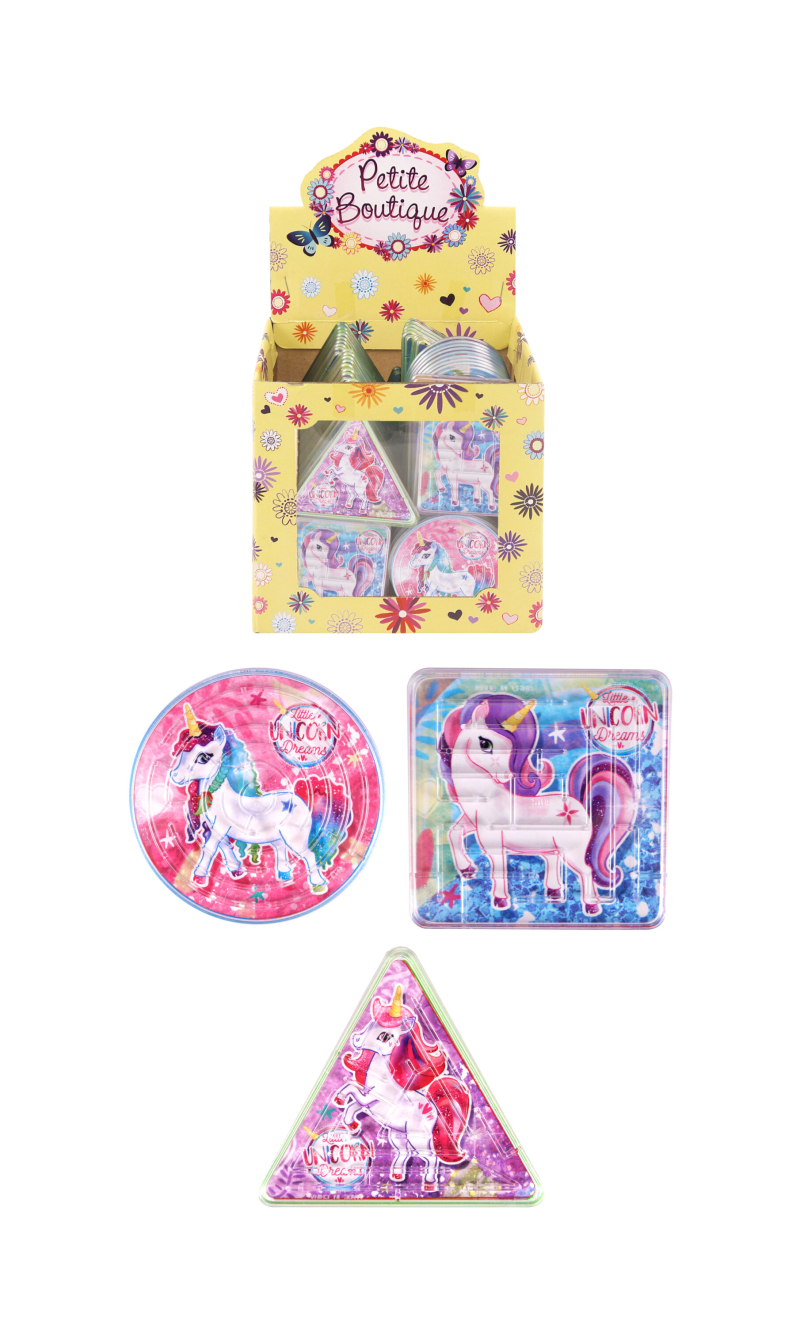 Unicorn Puzzle Maze (Assorted Shapes & Designs) -  1pc