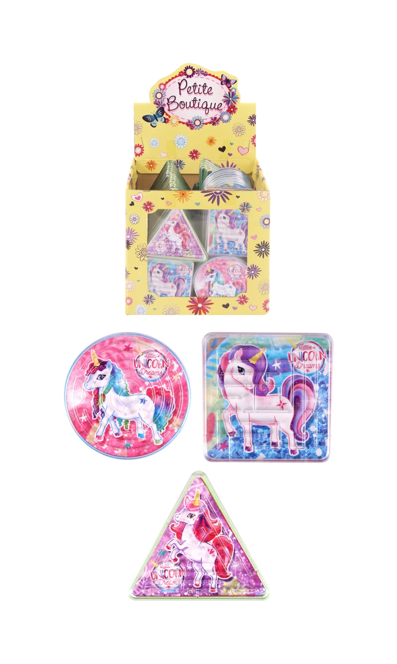Unicorn Puzzle Maze (Assorted Shapes & Designs) -  1pc