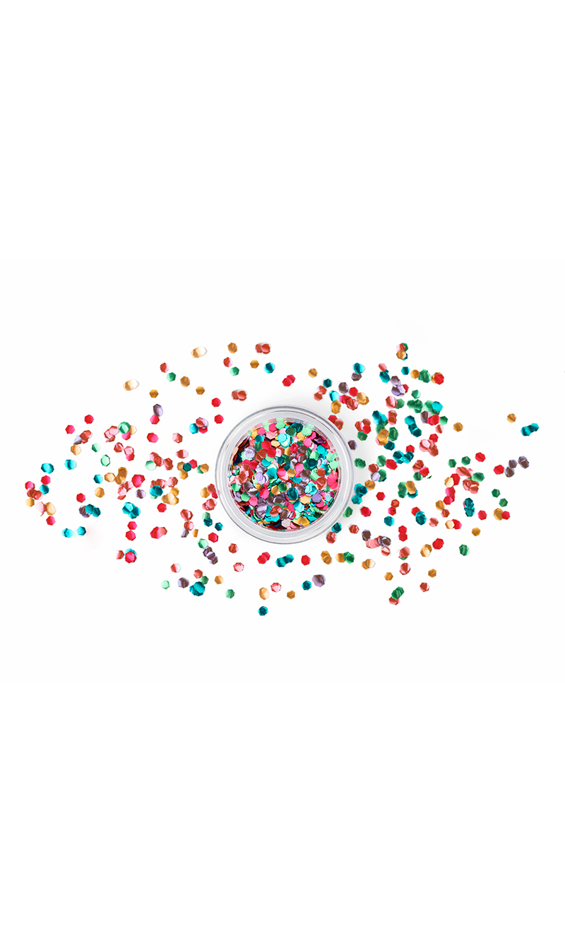 Face Glitter - Freckles, 3G, Mix
