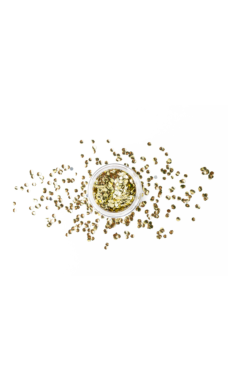 Face Glitter - Freckles, 3G, Gold
