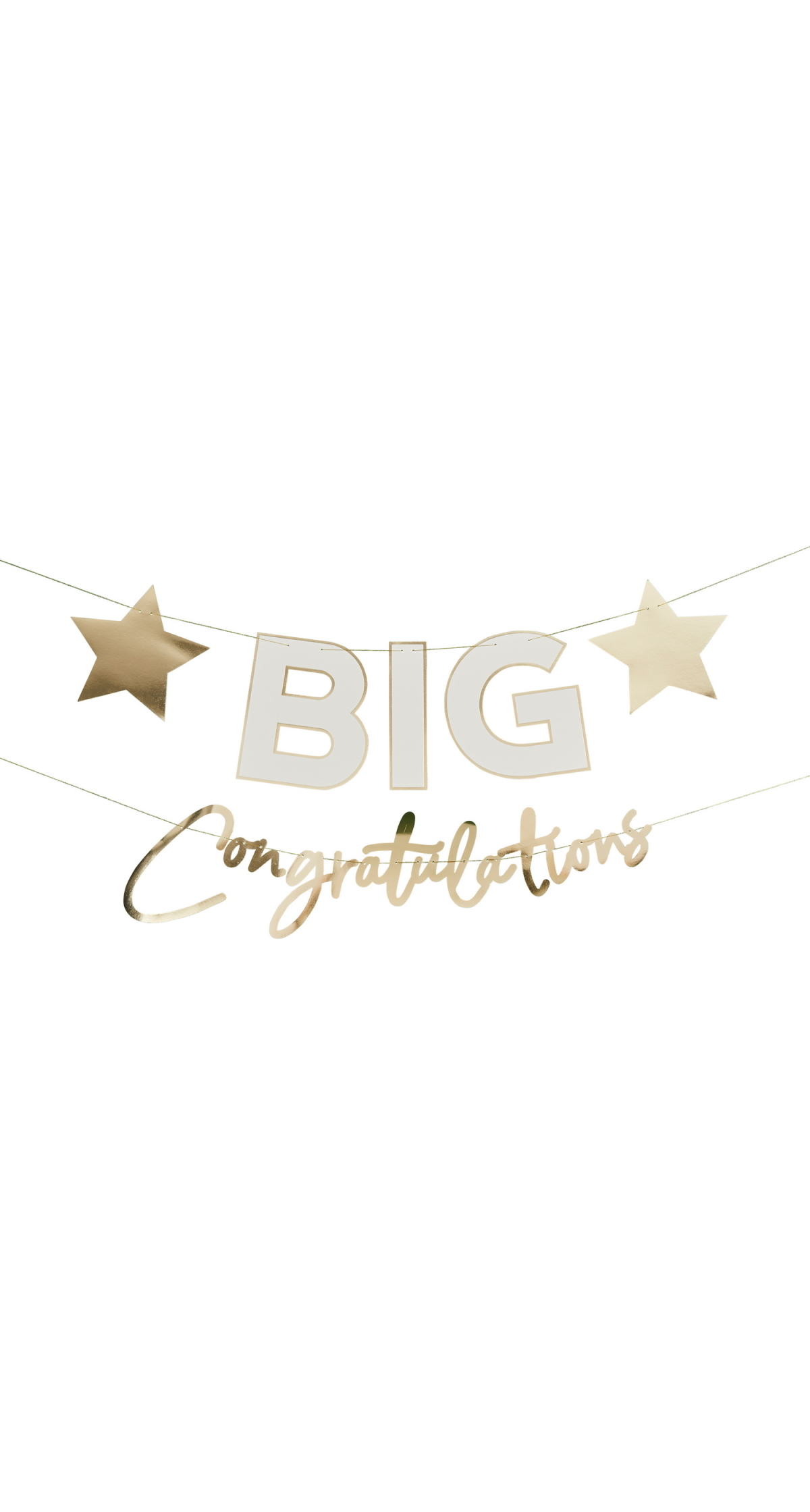 Big Congratulations Card Banner 2.5M