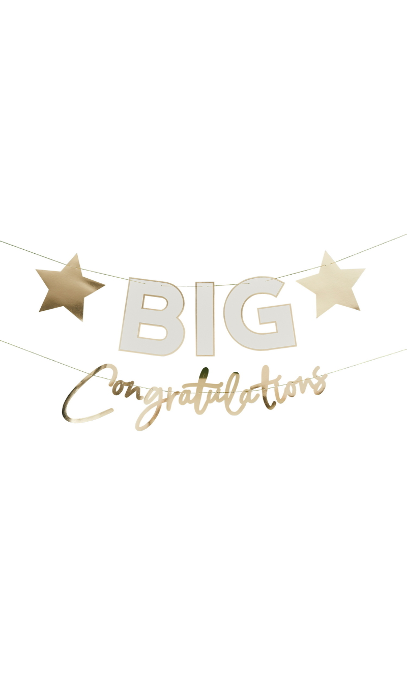 Big Congratulations Card Banner 2.5M