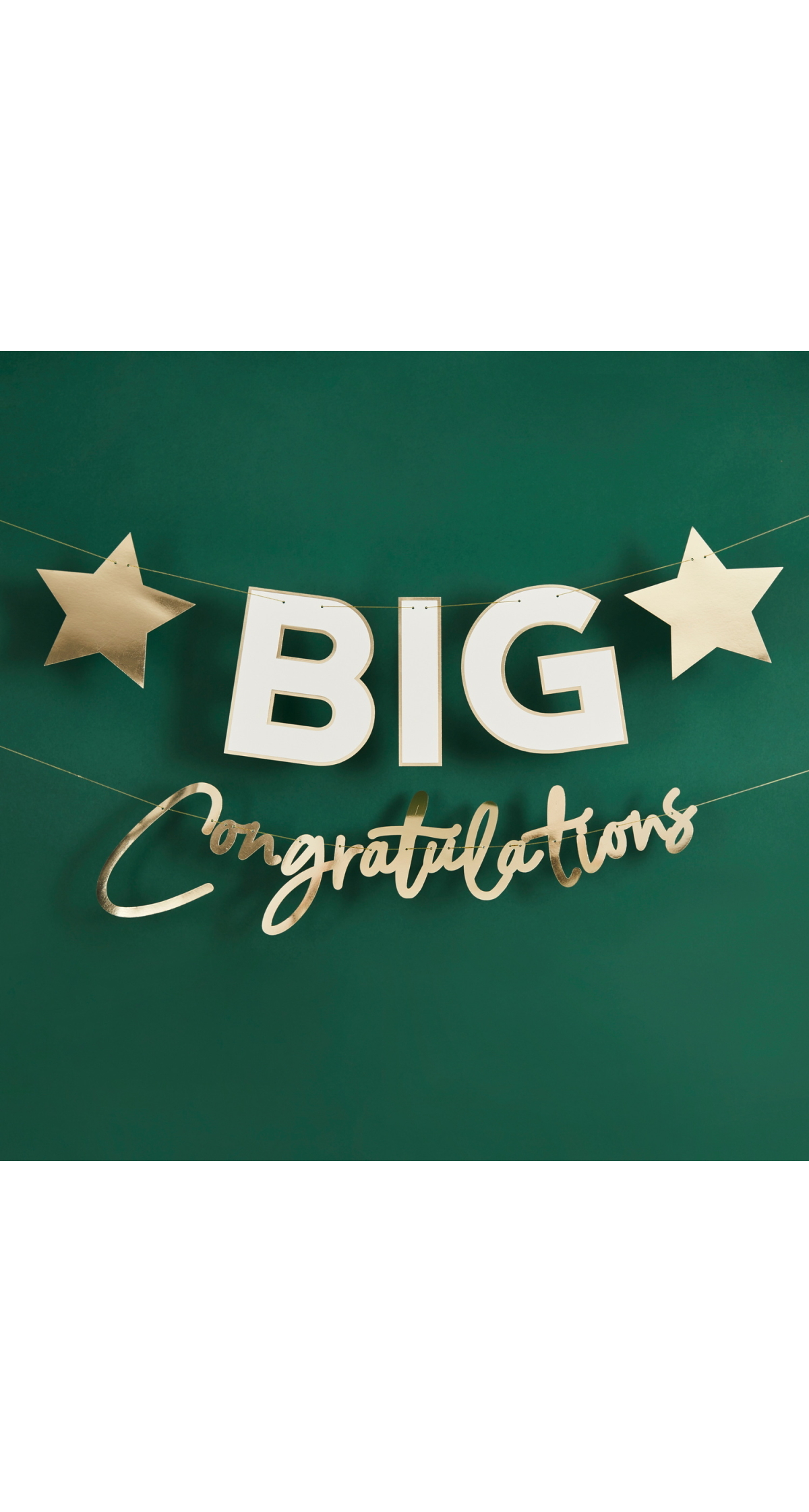 Big Congratulations Card Banner 2.5M - Image 3