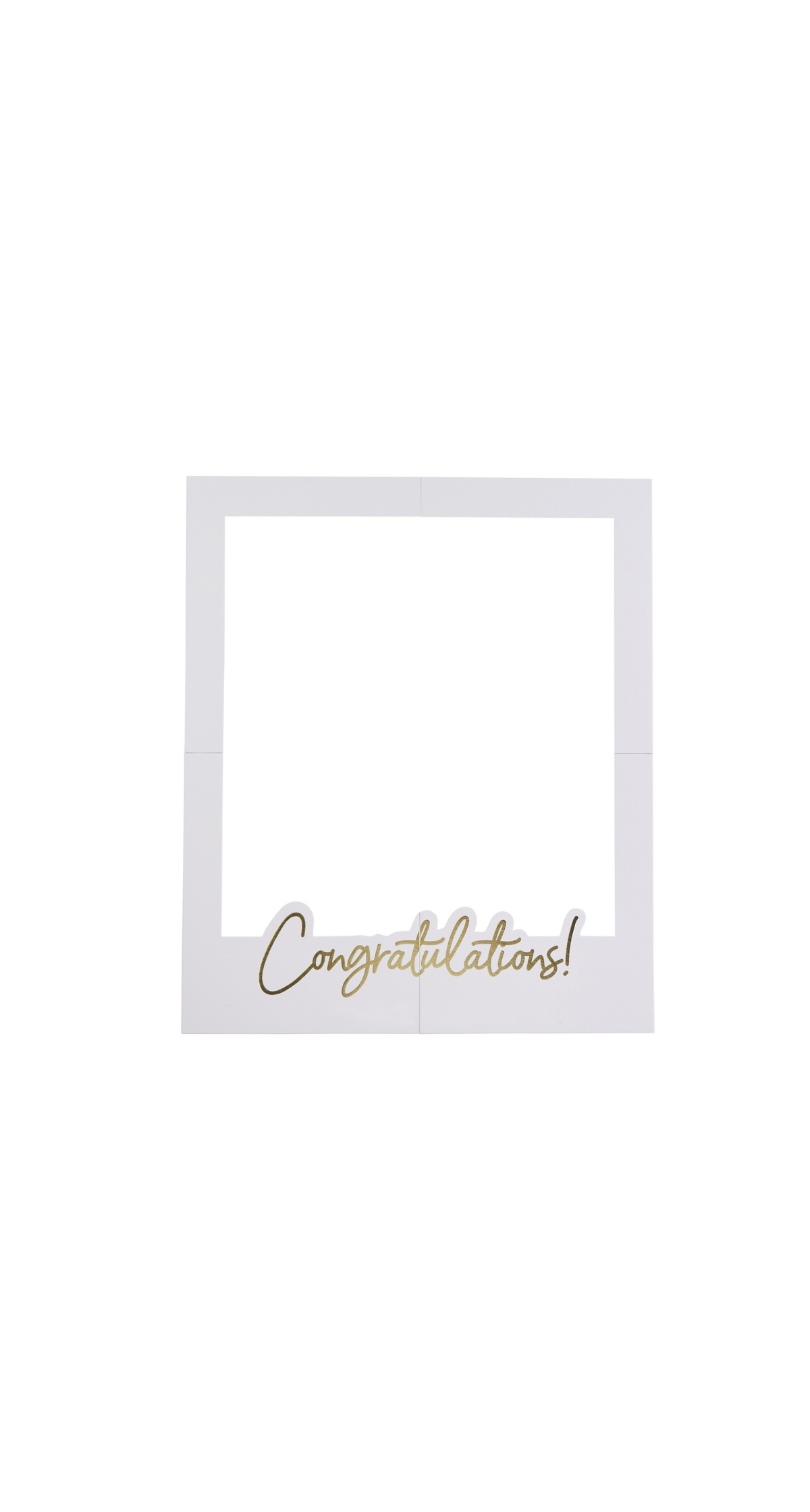 Congratulations Personalised Photo Frame (H 74cm x L 59cm) - Image 2