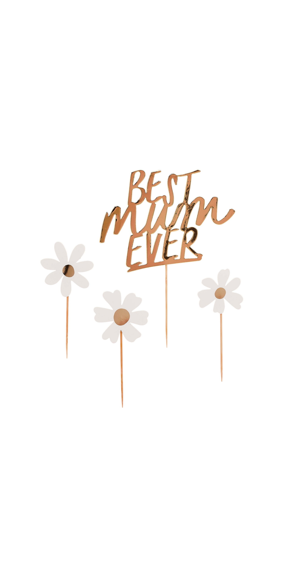 Daisy Best Mum Ever Cake Topper Set