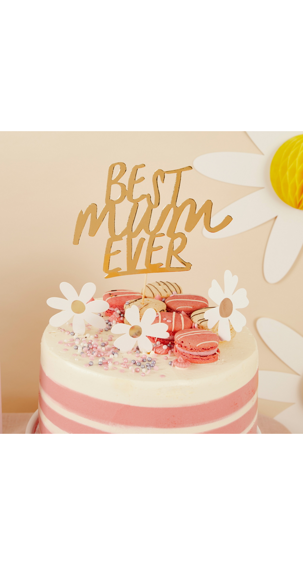 Daisy Best Mum Ever Cake Topper Set - Image 2
