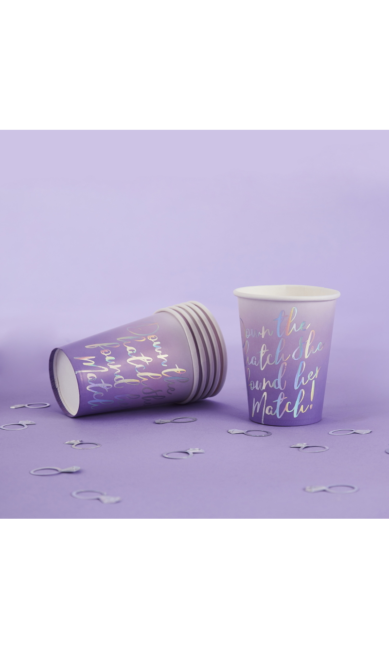 Bride Squad Paper Cups 75x95 (10pk)
