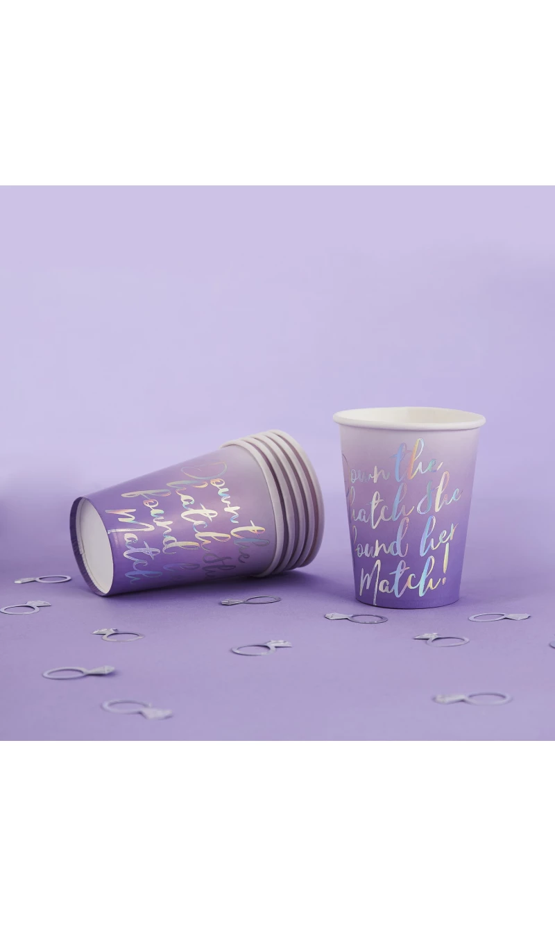 Bride Squad Paper Cups 75x95 (10pk)