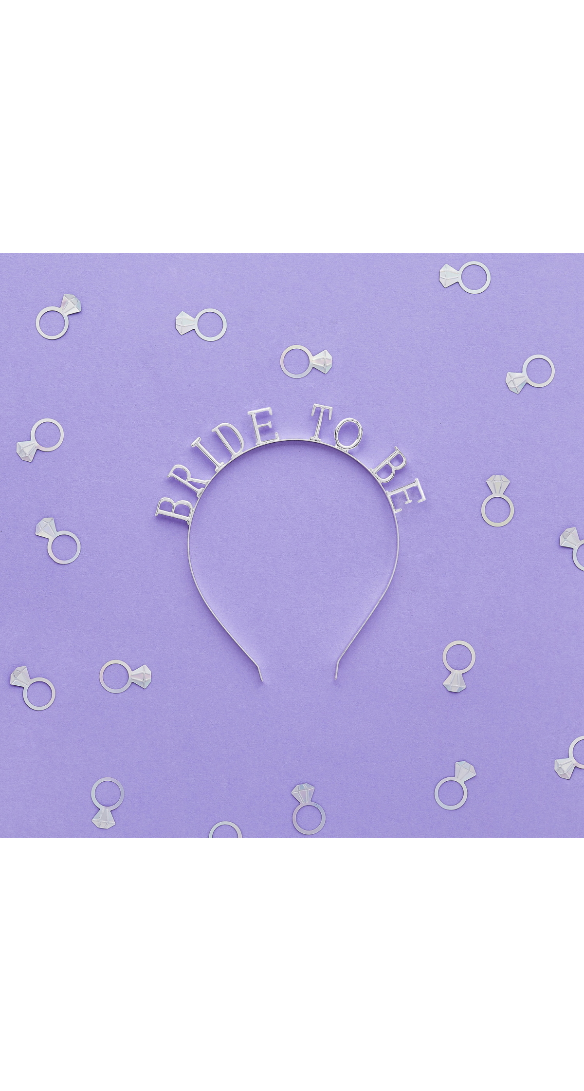 Bride Squad Metal Bride To Be Headband - Image 2
