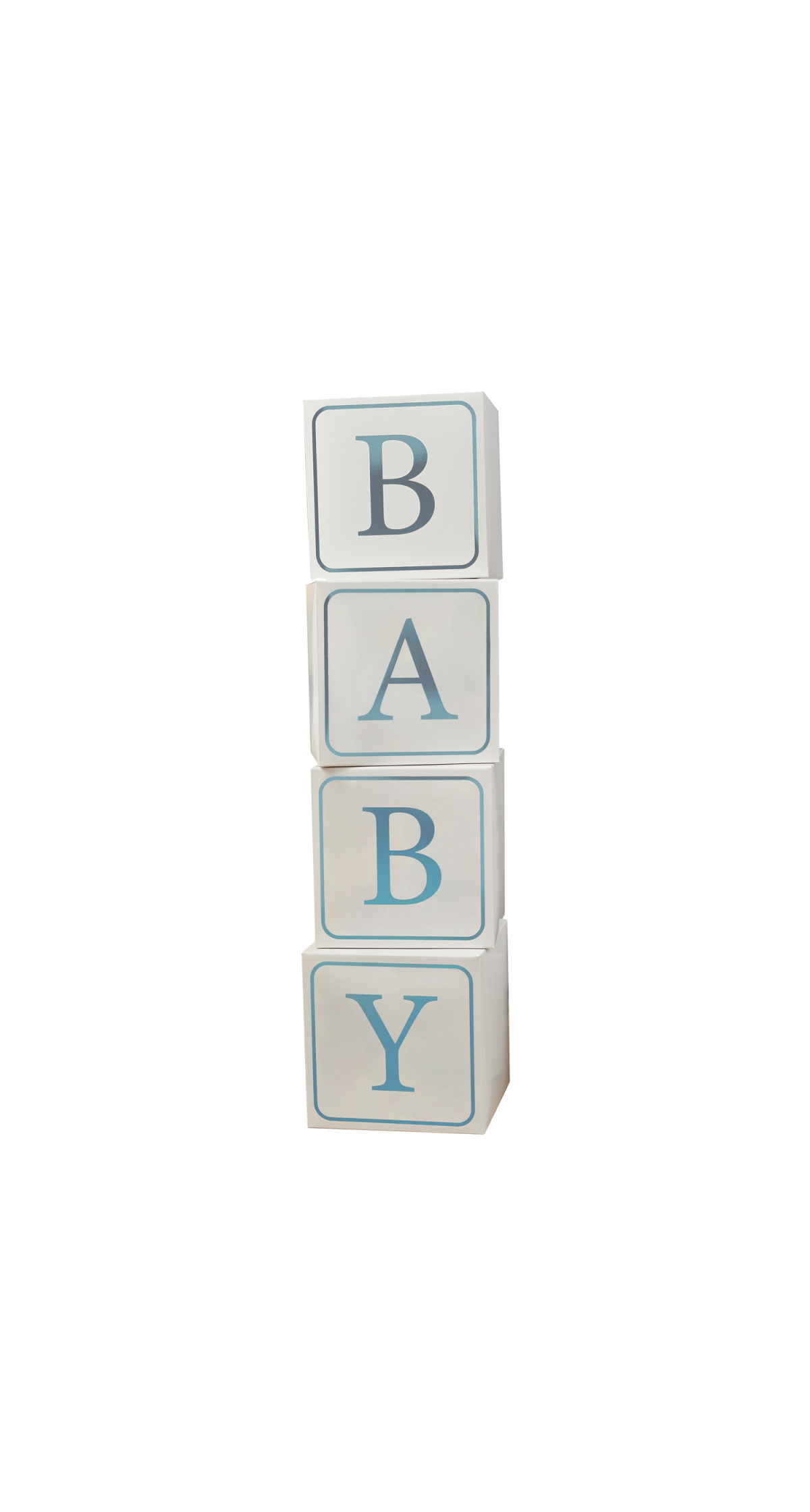 Blue Baby Jumbo Blocks 4 pcs - Image 2