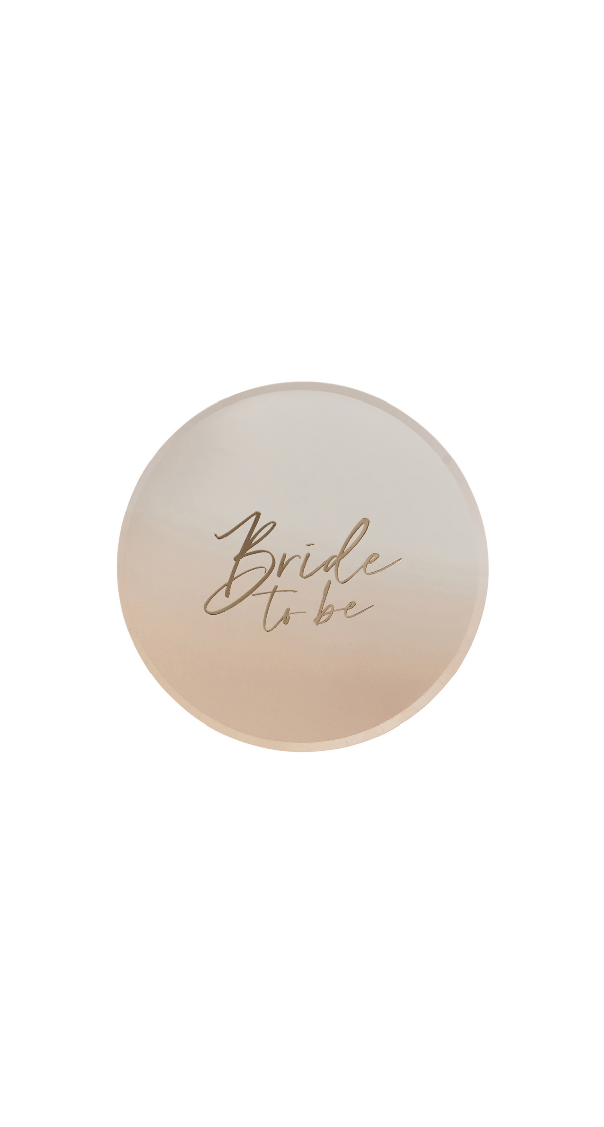 Bride To Be Paper Plates 8 pcs - Image 2