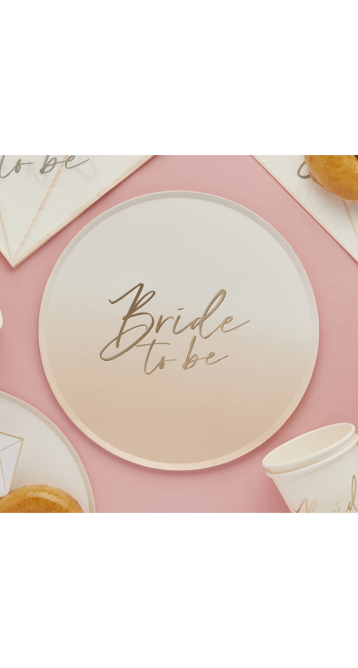 Bride To Be Paper Plates 8 pcs