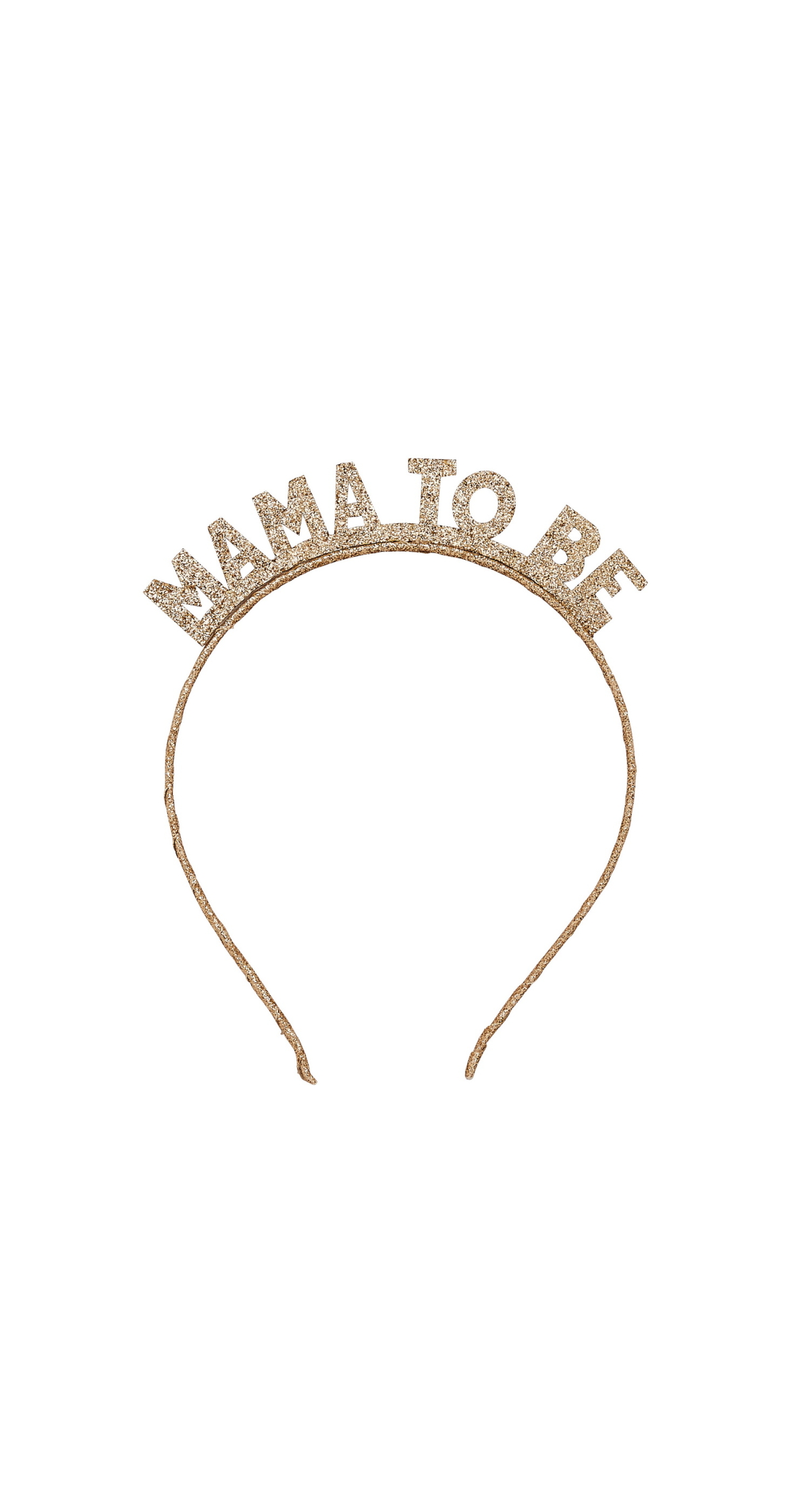 Gold Mama To Be Glitter Headband - Image 2