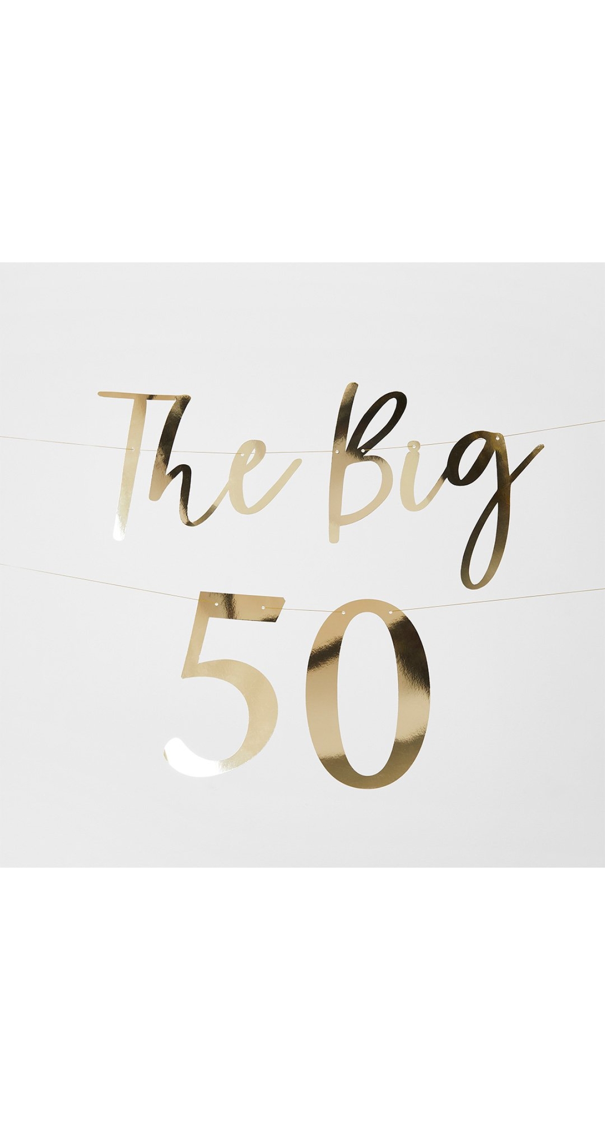 Gold The Big Milestone Custom Banner 2M - Image 3