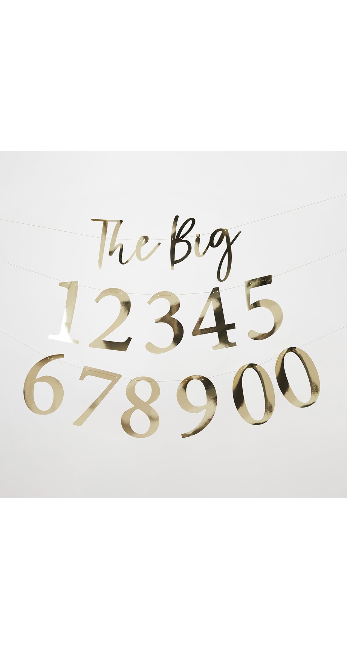 Gold The Big Milestone Custom Banner 2M - Image 4