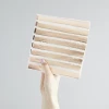Rose Gold Striped Napkins 16pk (165x165mm) - Image 4