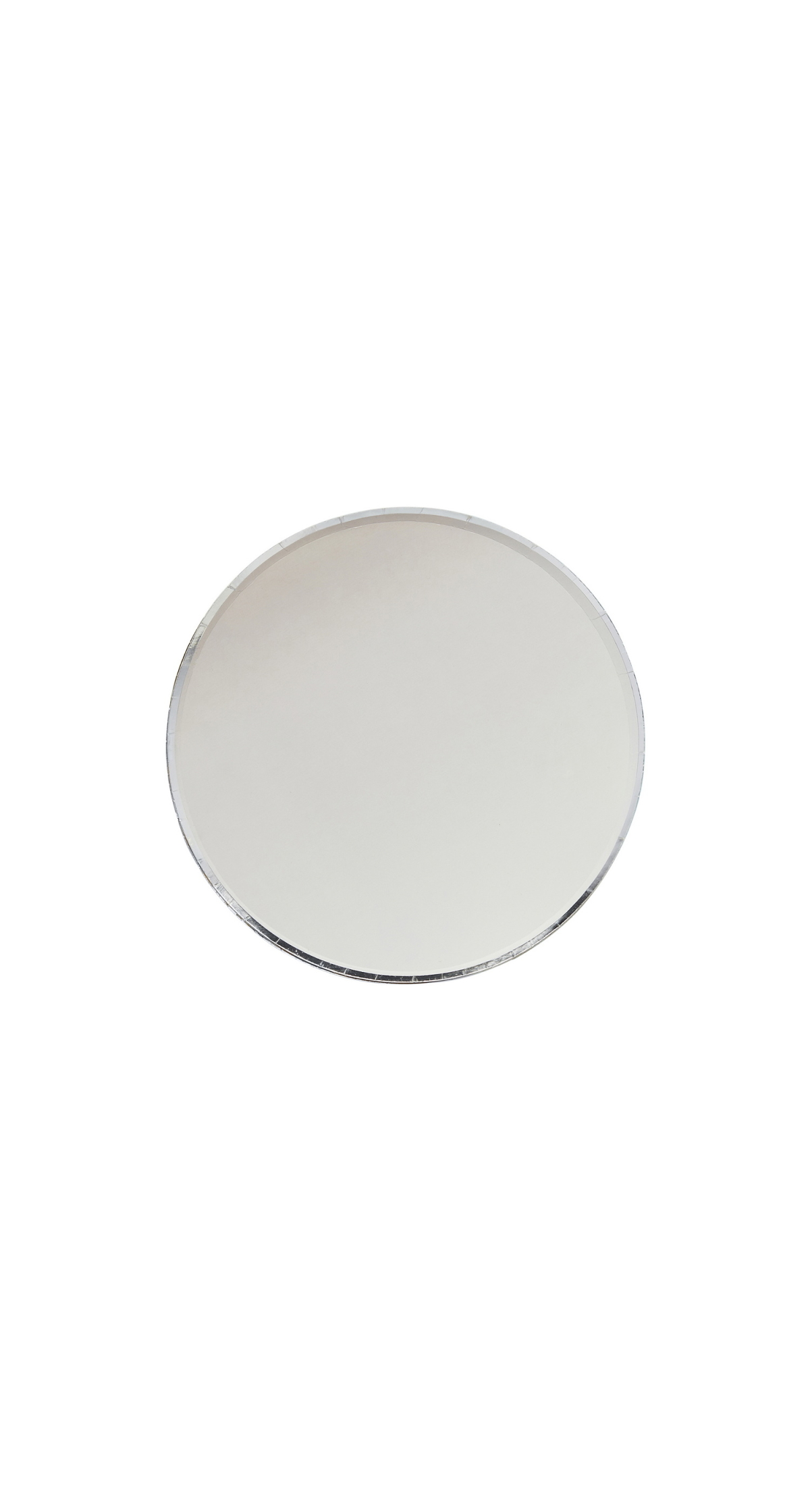 Silver & Grey Ombre Paper Plates 8pk - Image 2