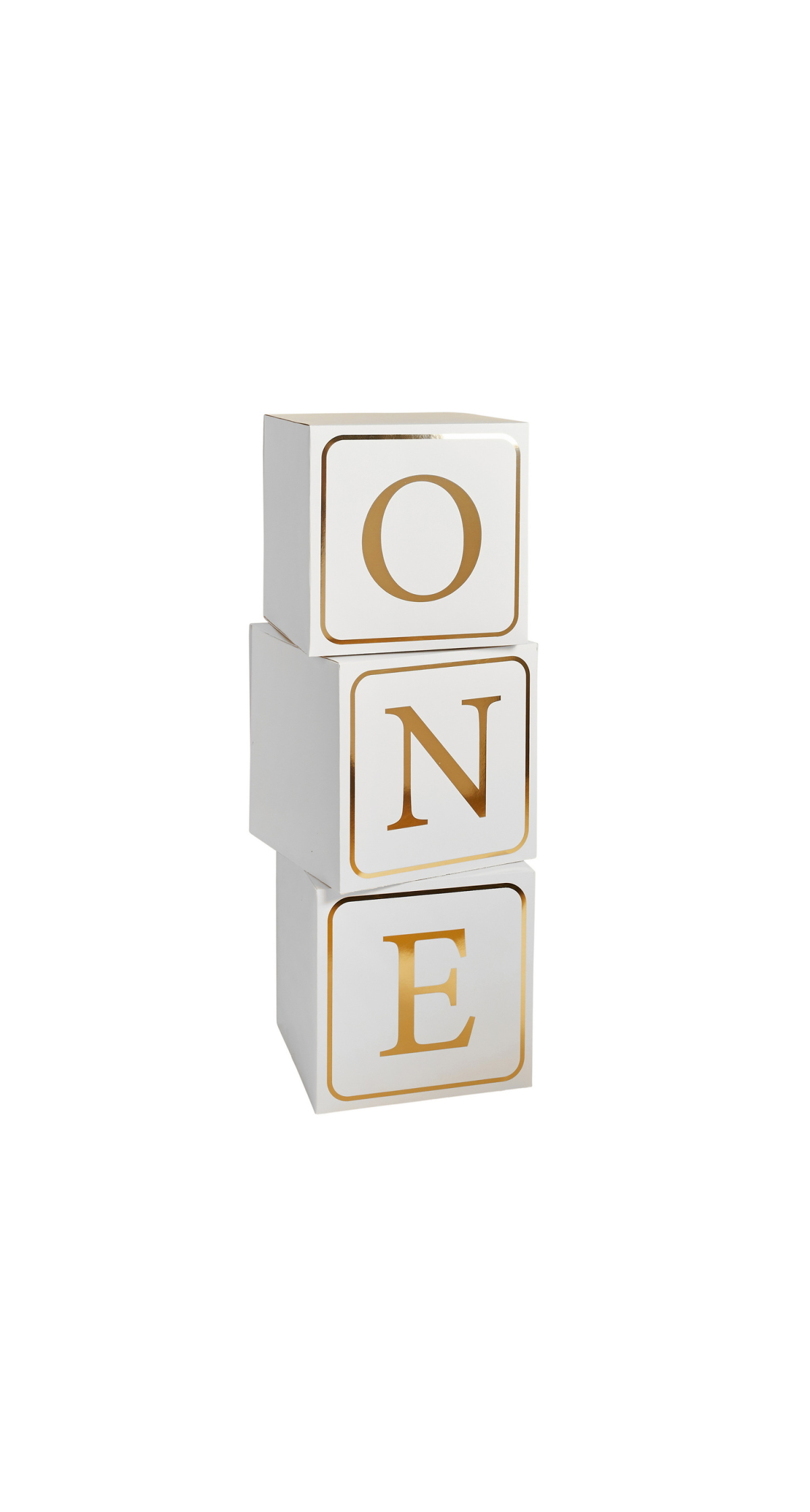Jumbo One Gold Foiled Card Blocks - Image 2