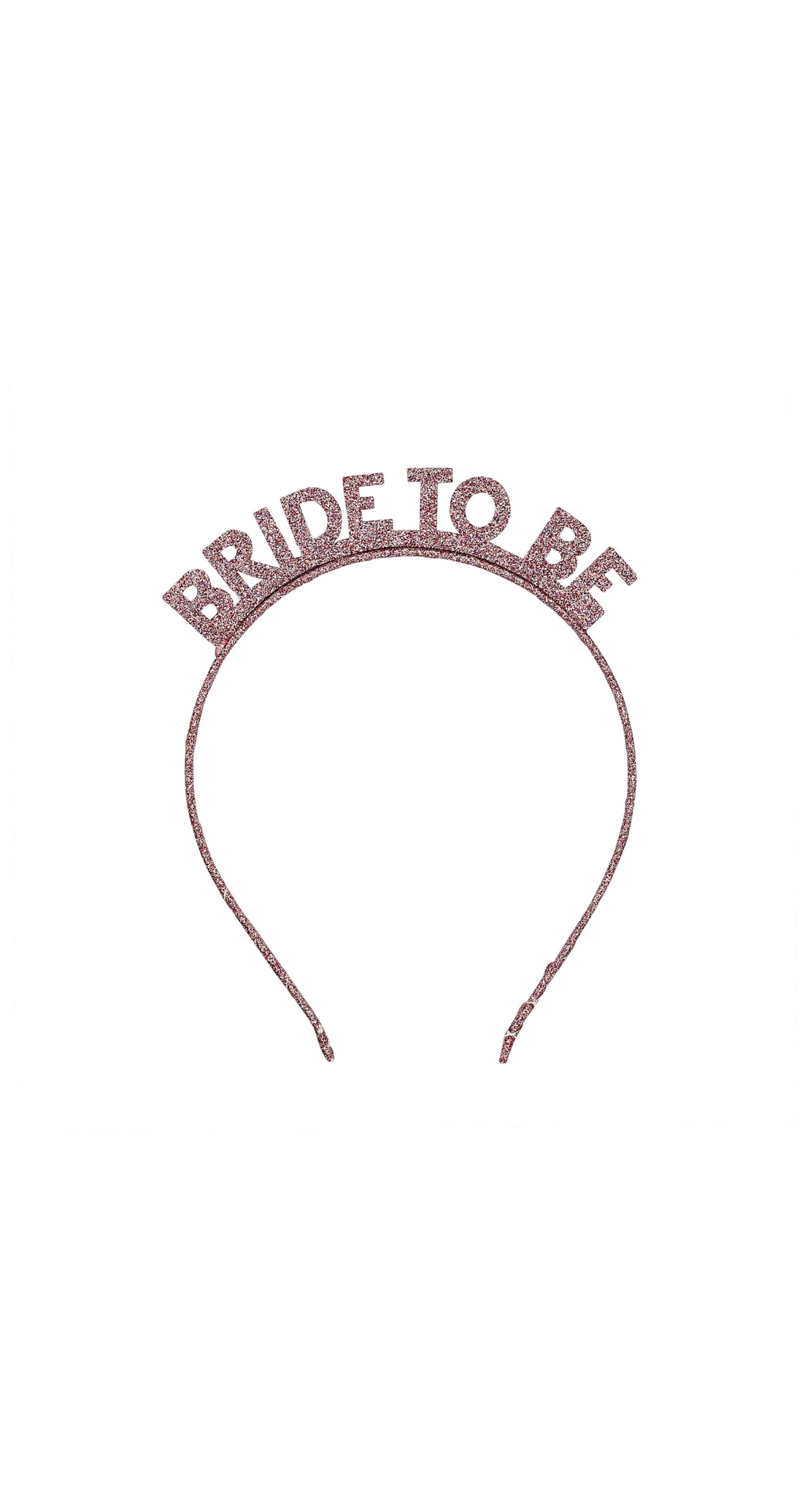 Rose Gold Bride To Be Glitter Headband - Image 3