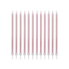 Pink Tall Skinny Wax Candles 12 Pack - Image 2