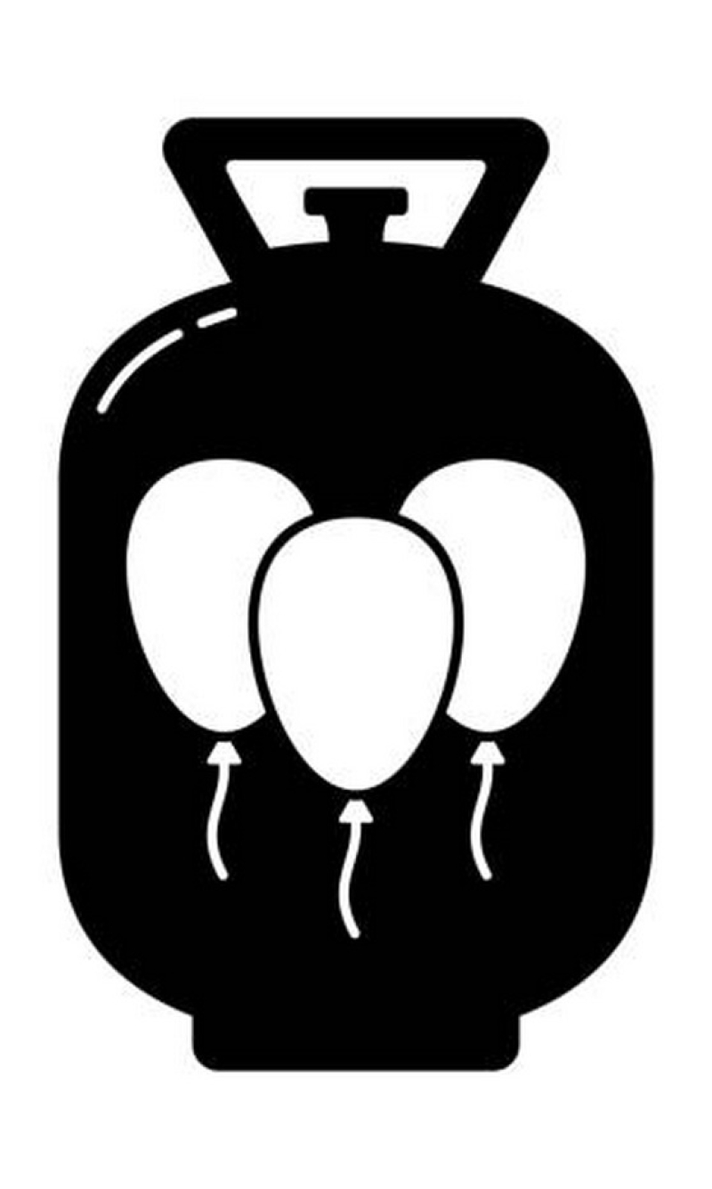Helium Service for Standard 11 Inch Latex Balloon