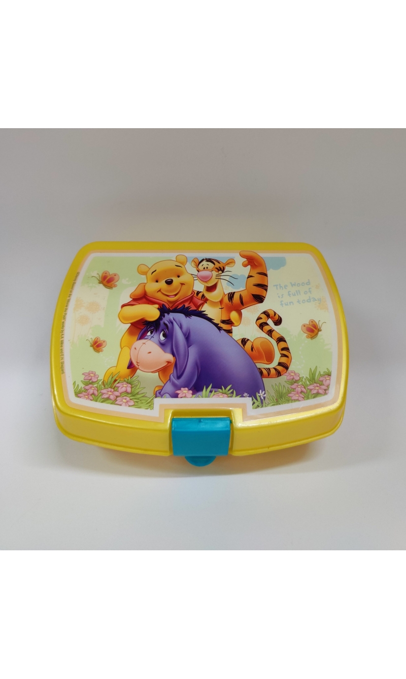 Winnie the pooh Lunch Box - 17cm x 12cm x 5.5cm