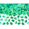 Metallic Confetti Leafs, Green, 15G