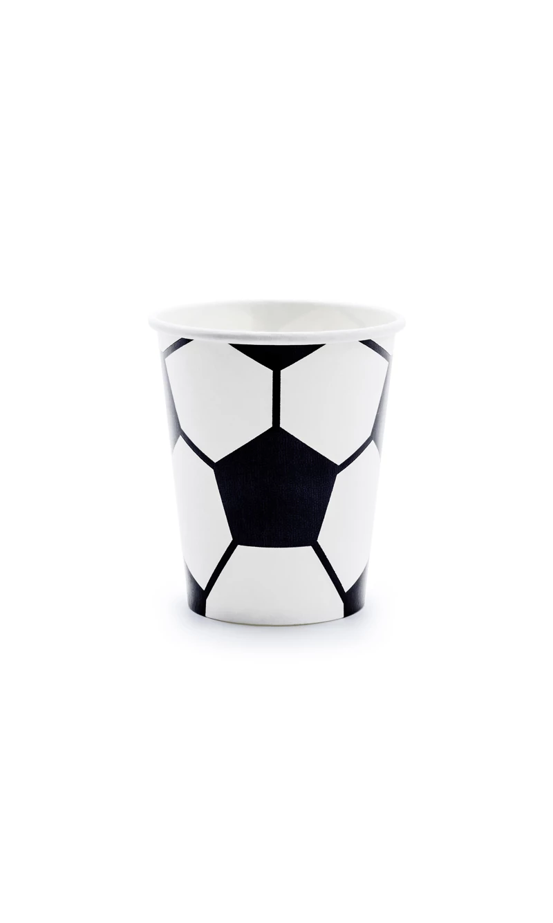 Football Paper Cups 260ml (1pkt / 6pc)