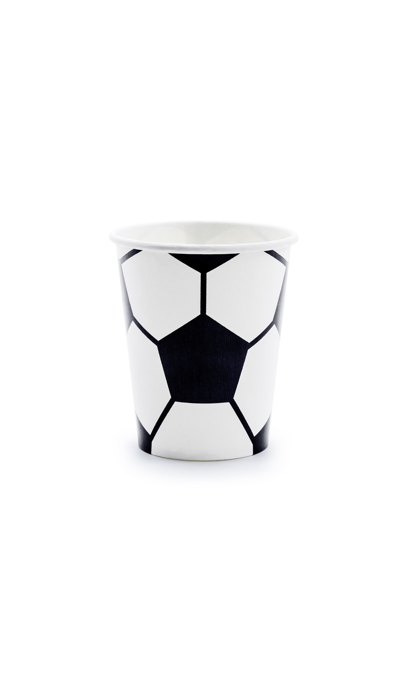 Football Paper Cups 260ml (1pkt / 6pc)