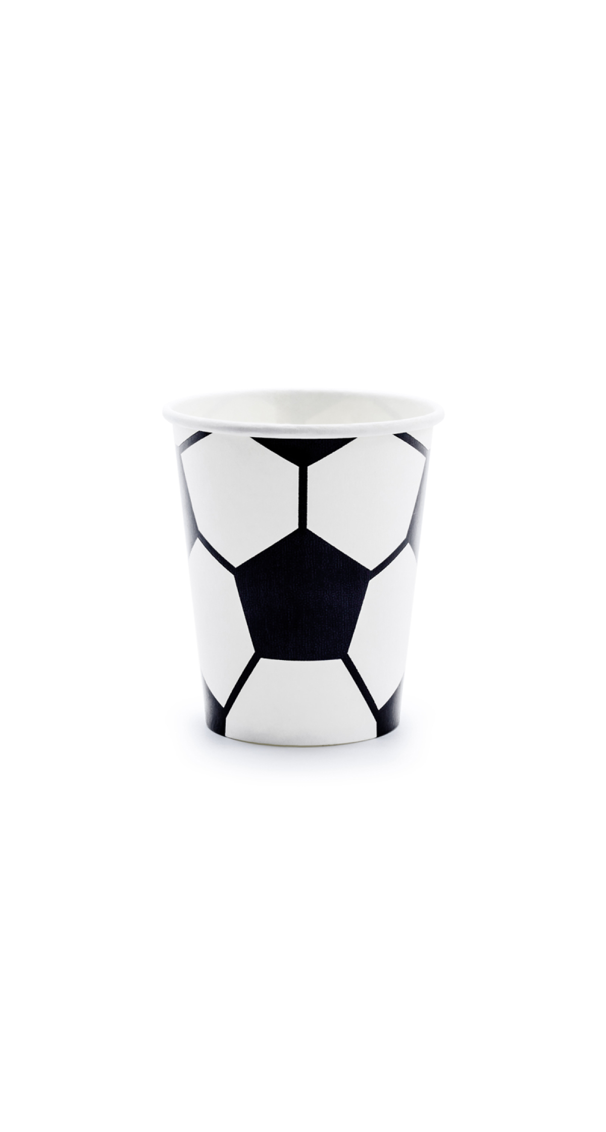 Football Paper Cups 260ml (1pkt / 6pc) - Image 2