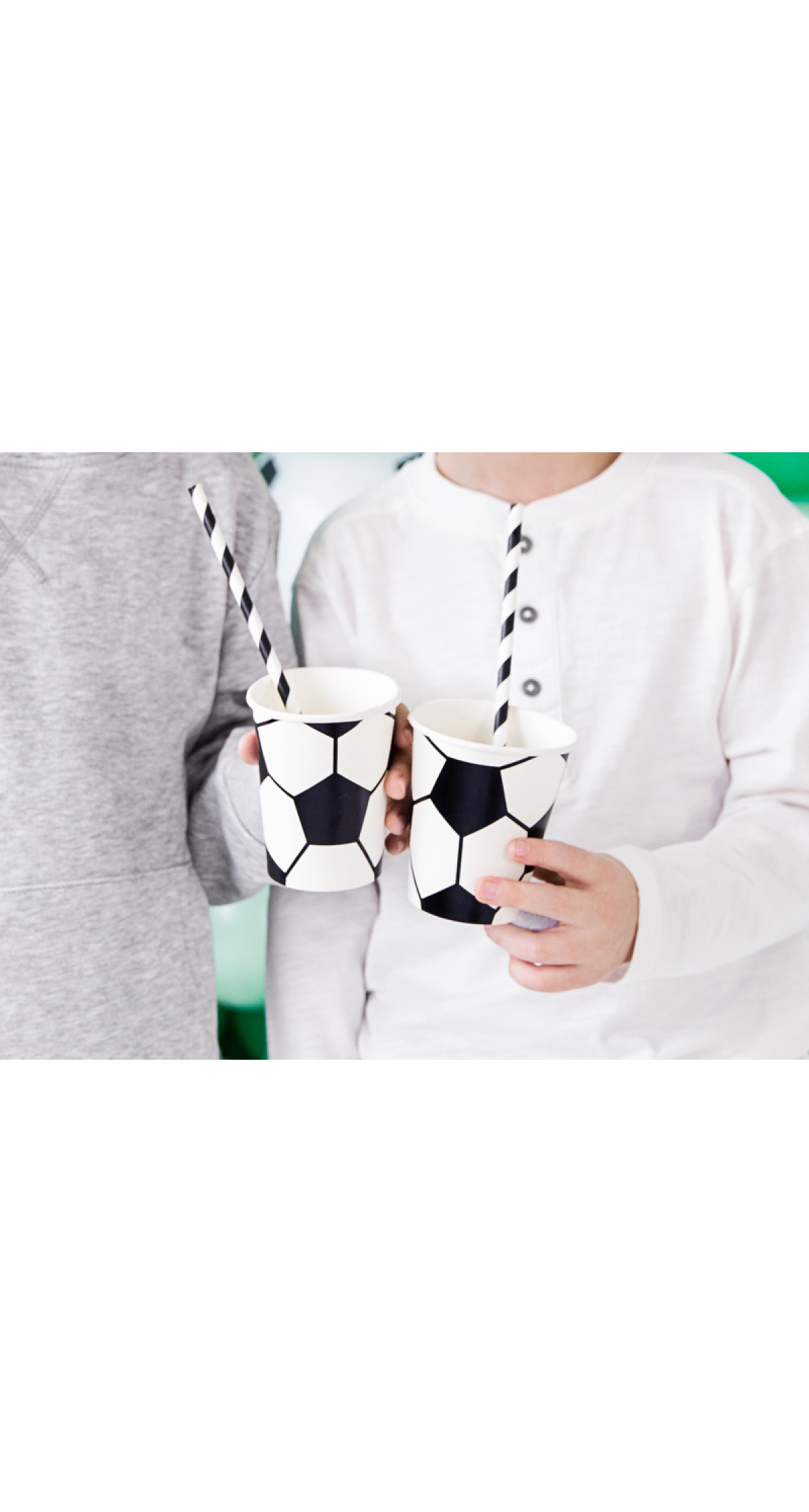 Football Paper Cups 260ml (1pkt / 6pc) - Image 4