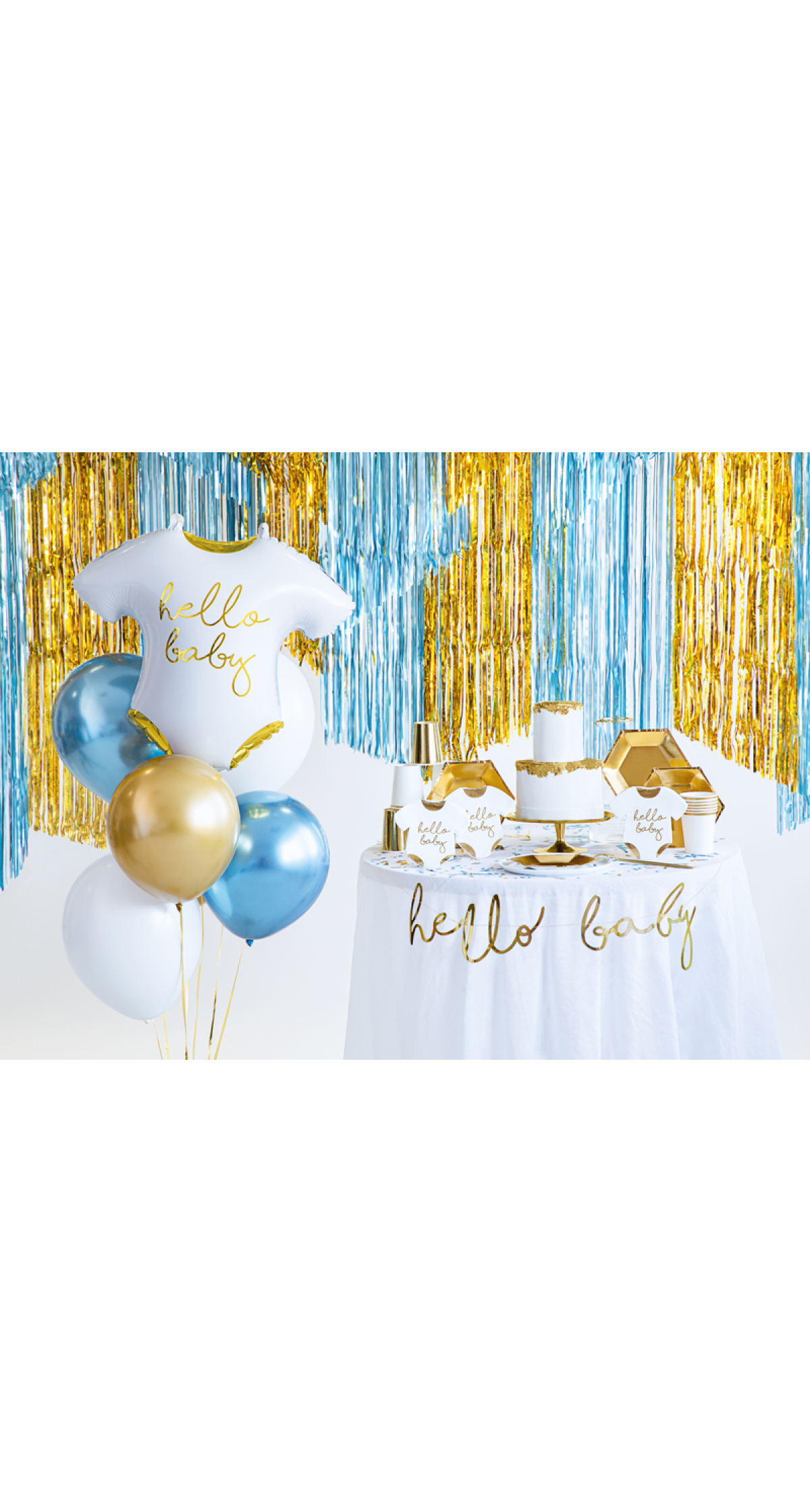 Cake Toppers Alphabet, Gold, 9.5-12cm (1pkt / 53pc) - Image 8